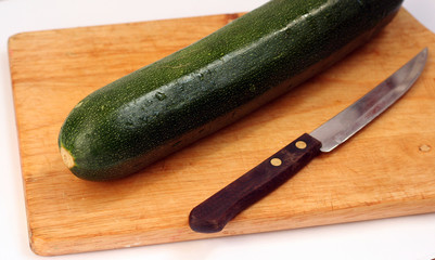 zucchini ready to cook