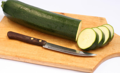 sliced zucchini
