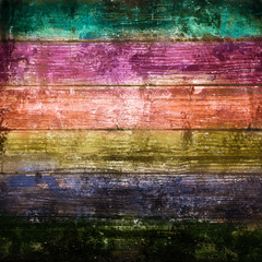 fondo legno vintage arcobaleno