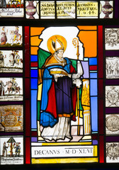 Fototapeta premium stained glass