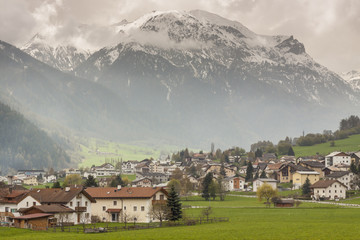 Fototapeta na wymiar Mustair village in Switzerland, Europe.