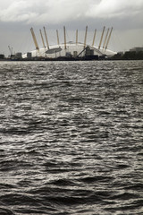Millennium Dome across the Thames