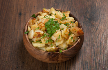 fried potatoes