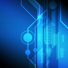 Fototapeta premium digital technology background