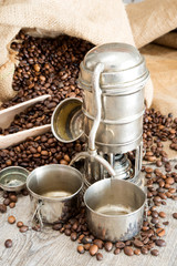 old coffee pot