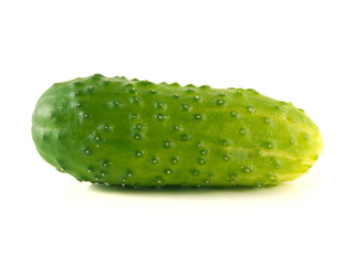 Cucumber isolated on white background