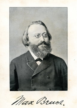 German composer and conductor Max Bruch