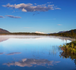 Fototapeta premium Lake on Alaska