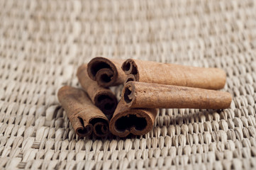 Cinnamon in nice background