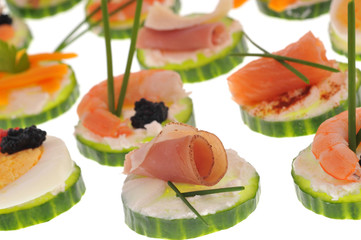 Amuse-bouches variés