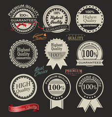 Collection of Premium Quality retro vintage styled design