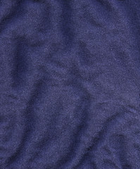 Cotton Fabric Texture - Dark Blue