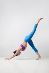 the yoga woman