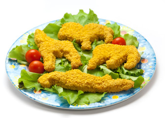 Fried chicken - Pollo fritto