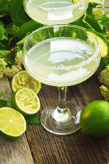 Lime cocktail margarita