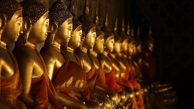 Buddha statue at Wat Arun, Bangkok Thailand