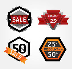 Modern Design Labels /  layout vector