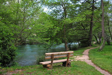 Calme au bord de l'eau