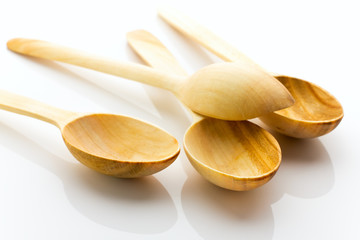 Wooden spoon.