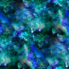 art blue, green seamless texture,  watercolor