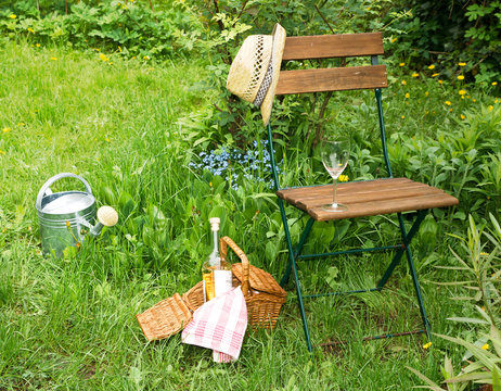 Ausruhen im Garten