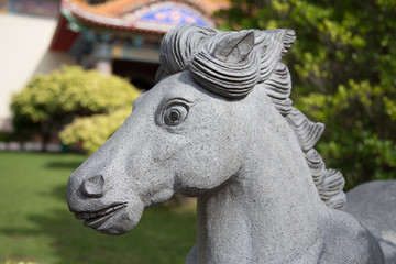 stone horse