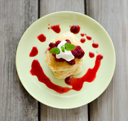 Pancakes z malinami © bebak21