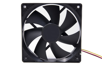 pc air fan isolated on white