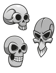 Set of skulls