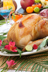 Tropical Roasted Turkey