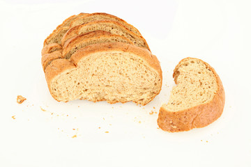 Slices Of Bread Isolated
