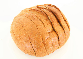 Isolated Sliced bread