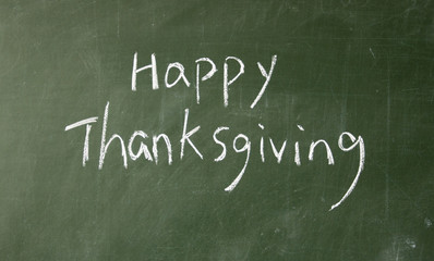 Obraz premium happy thanksgiving title