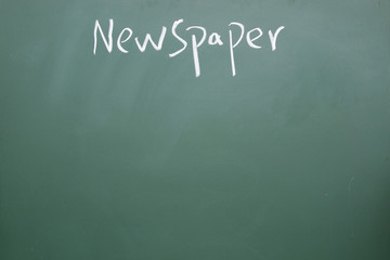 Fototapeta premium newspaper title