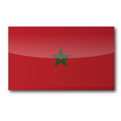 Flagge Marokko