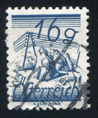 Fields Crossed by Telegraph Wires