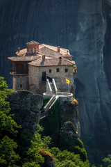 Roussanou monastery at Meteora, Greece