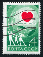 Globe and Exercising Family