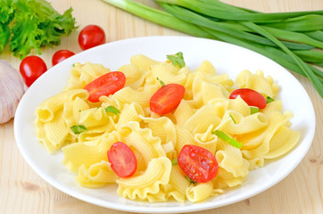 Pasta with tomatoes