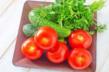 ingredients for salad