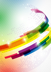 Abstract colorful background.