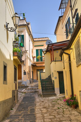Alleyway. Melfi. Basilicata. Italy.