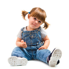 bambina con lecca lecca
