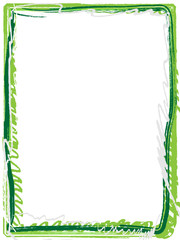 Grüner Rahmen