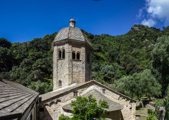 Fototapeta na wymiar San Fruttuoso, wybrzeżu Ligurii