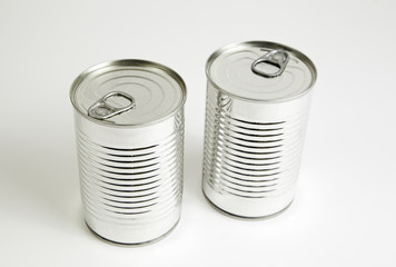 Two cans closed