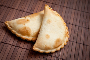 two empanadas.