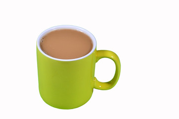 dark brown coffee drink