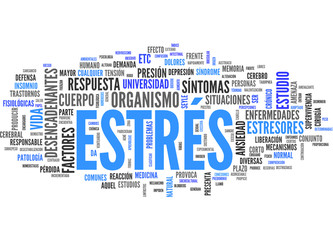 Estrés (tag cloud español)
