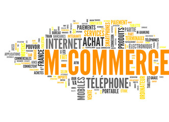 M-Commerce (tag cloud français)